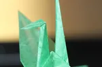 paper crane drop