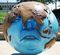 cool globes sad Chicago by JohnLeGear onflickr
